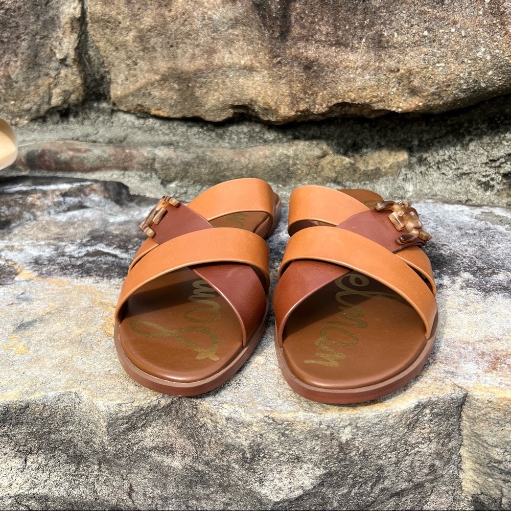 Sam Edelman | Leather Slide Sandal | 9.5